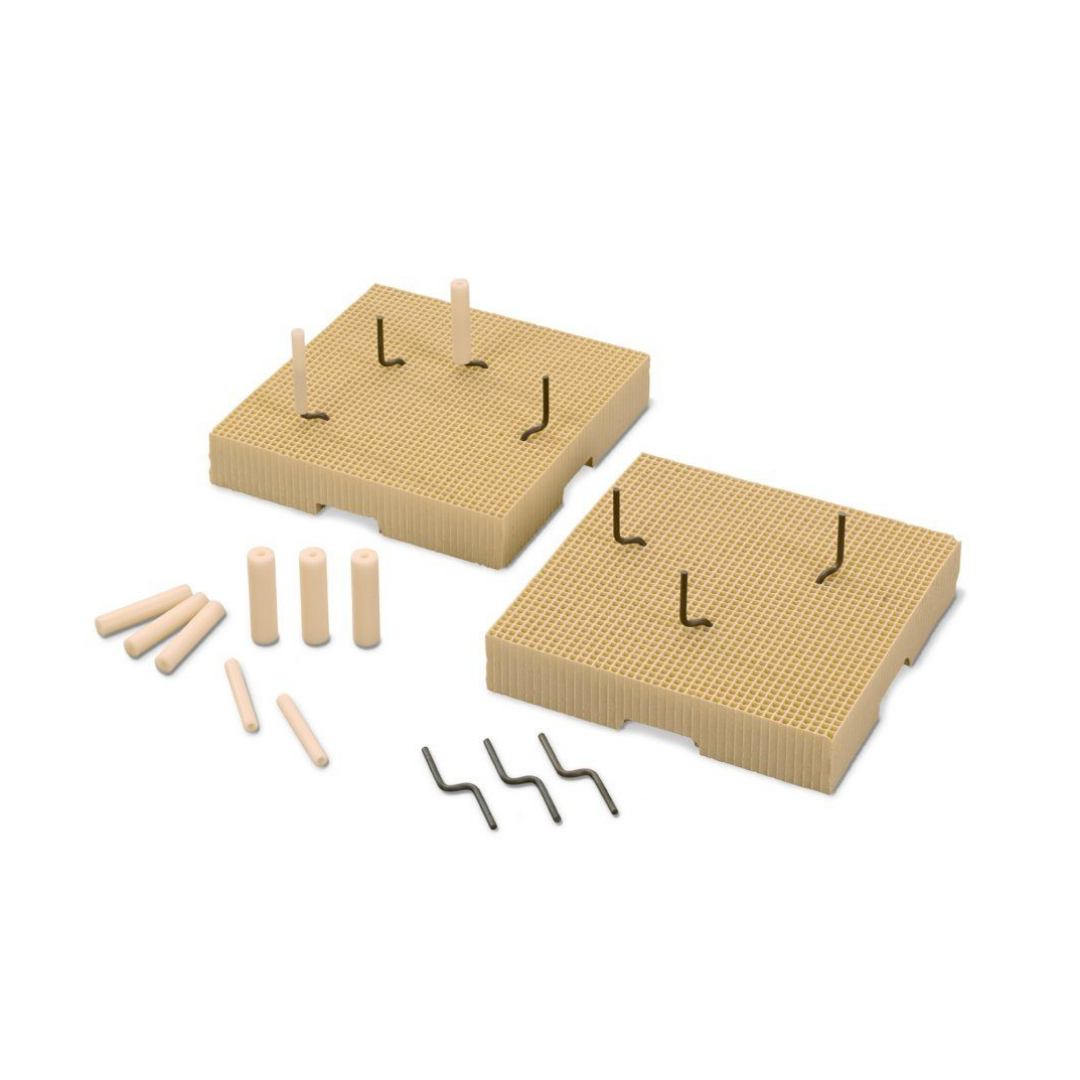 Наборы трегеров моделей Mesh-Tray K set и Mesh-Tray set с удерживающими штифтами